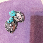  メダイ turquoise yearring
