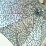 染め小紋正絹日傘