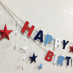 お星さまのお誕生日ガーランド□■市松モヨウ■□トリコ