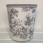 ♡再販②♡ ダストボックス トワルドジュイ柄  オシャレなアンティーク