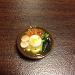 ミニチュアフード　しょうゆラーメン