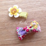 ベビーちゃんから使える❤ベビーヘアクリップセット