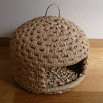 クラフト紙で作ったペットハウス　猫ちぐら（小）