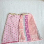 【訳あり】2枚セット♪タオルエプロン ねこ水玉 ⑨