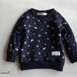 【l様オーダー品】ラグラントレーナー*スノウトナカイキルト*サイズ90*