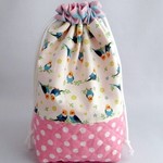 ☆sale☆インコ柄コップ入れＢ☆
