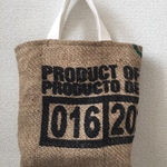 【SALE】コーヒー生豆の麻袋リメイクトートバックメキシコ82