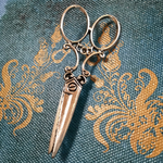 ハサミのブローチ（シルバー）