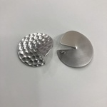 ERG-633-MR【2個入り】スプリットサークル,Split Circle Hammered Texture