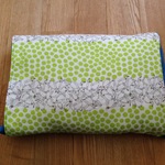SALE ８重ガーゼ＊簡単枕カバー＊キッズ＊ペンギン 黄緑