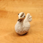 こっ子（ニワトリ）・陶芸作品　置物（陶 動物）