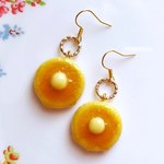 シンプルはちみつバターパンケーキピアス/イヤリング♡