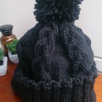 黒いニット帽★