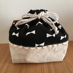 少し大きめお弁当袋＊リボン