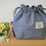 お弁当袋　ヒッコリー