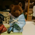 シルバニアファミリー☆くまのお母さん用☆ショール付き着物セッ