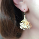 新色 かすみ草の  /ピアス /イヤリング           ウェディング        フラワー