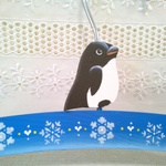 【sale】ﾄｰﾙﾍﾟｲﾝﾄのﾐﾆハンガー（ペンギン君）
