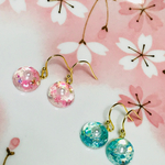 春らしくみずみずしいピアス