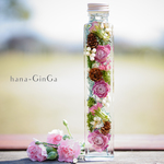 【ラッピング無料】ハーバリウム『GARDEN/ピンク』