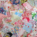 Ａ普通綿地　カットクロス　5×5　60枚　(^_-)-☆