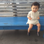 子ども服コットン☆オシャレ襟Tシャツ