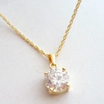 再再再々販・・大きな大きな８ｍｍジルコニアネックレス