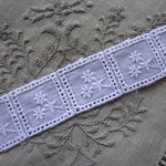 綿刺繍レース２ｍ