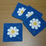 🌼お花のコースター🌼