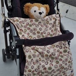 大特価！発熱！あったか！ベビーカーブランケット　クラウン