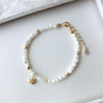 マザーオブパールと☆ブレスレット