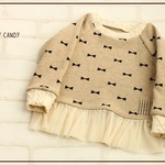 △ﾘﾎﾞﾝ△ﾁｭｰﾙﾗｸﾞﾗﾝｶｯﾄｿｰ△size90△ﾍﾞｰｼﾞｭ