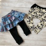 so様専用【90】グランジスカッツ&フレンチブルちゃんサルエルパンツ