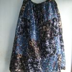 黒のインド綿で作ったのパッチワークスカート