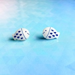 【再販】まるっとした さかなピアス／イヤリング