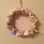 送料無料 夏雑貨 シェルリース