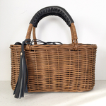 トート型カゴバッグ