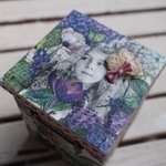 ボタニカルなリモコン入れ(美少女)