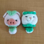 【orionsbelt様専用】桜餅ぶぅさん柏餅にゃんこ