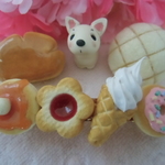 《s様オーダー品》おやつバレッタとパンのブローチ♡
