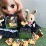 くまちゃんとひよ子のチョコビスケット