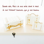 お客様ご依頼商品です‎٭¨̮ minimini trunk  13cm 10cm 7cm set 