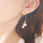 コットンパールの実 ピアス イヤリング