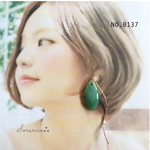  No.B137 揺れる❁⃘़︎•･リーフ ピアス / イヤリング