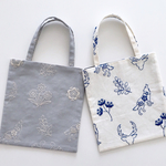 【受注制作】刺繍の森 / ミニバッグ