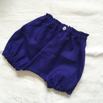 毎日のかぼちゃパンツ やさしいリネン アイリス 80