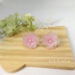 八重桜のピアス/イヤリング