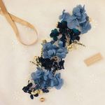 再販★ ハーバリウム花材キット indigo blue