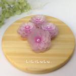  八重桜のヘアゴム 