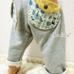 再販※サルエル風ゆるっとパンツ 90-100size